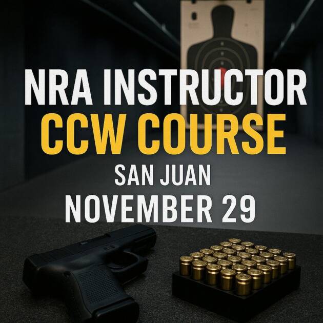 NRA Instructor CCW Course